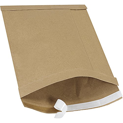 Aviditi B807SS Faser #4 Selbstdichtende gepolsterte Versandtaschen, 36,7 cm Länge x 24,9 cm Breite, Kraftpapier (100 Stück) von Aviditi