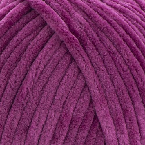 Yarnart Dolce Chenille Wolle 120m,100g | 100% Polyester | Amigurumi Garn | Kuschelwolle | Chenillewolle | Samtwolle zum Häkeln von AyosTex