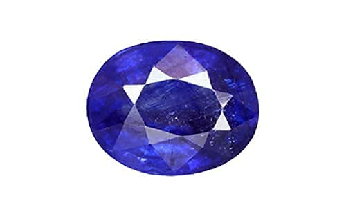 Ayush Gems 6.25 Ratti / 5.42 Karat Neelam Stein Original Zylone abgebaut zertifizierter natürlicher blauer Saphir Edelstein, Edelstein, blauer Saphir von Ayush Gems