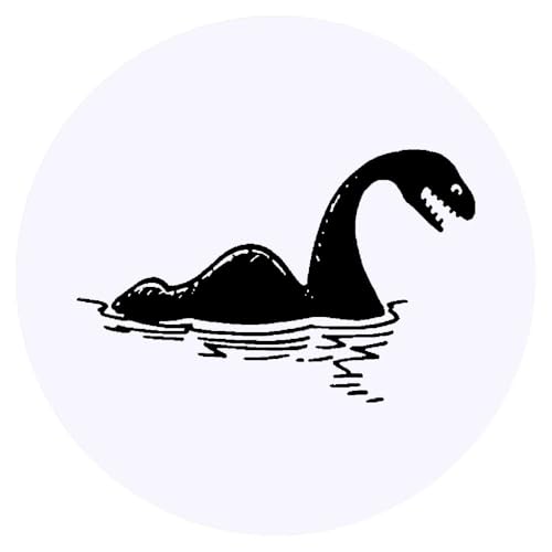 24 x 40mm 'Loch-Ness-Monster' Aufklebern/Stickers (SK00015830) von Azeeda