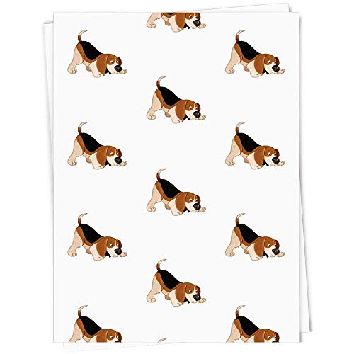 5 x A1 'Beagle-Hund' Geschenkverpackung/Papierrolle (GI00019410) von Azeeda