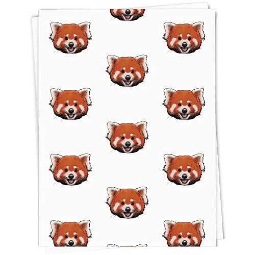 Azeeda 5 x A1 'Roter Panda' Geschenkverpackung/Papierrolle (GI00048138) von Azeeda