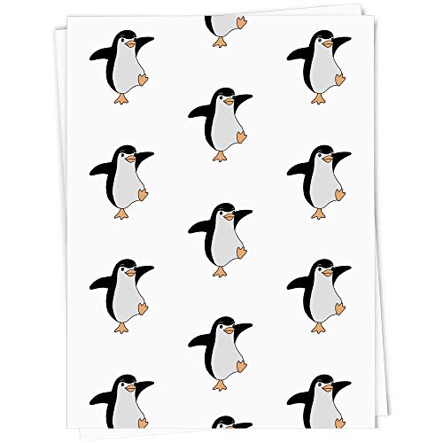 5 x A1 'Tanzender Pinguin' Geschenkverpackung/Papierrolle (GI00018440) von Azeeda