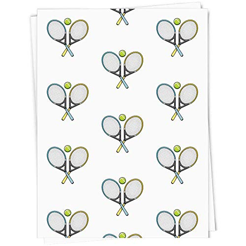 5 x A1 'Tennis' Geschenkverpackung/Papierrolle (GI00014488) von Azeeda