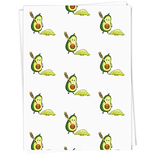 5 x A1 'Zerstörte Avocado' Geschenkverpackung/Papierrolle (GI00014534) von Azeeda