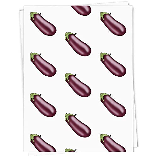 A1 'Aubergine' Geschenkverpackung/Papierpapierblatt (GI00038345) von Azeeda