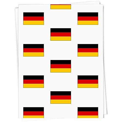 A1 'Deutschland Flagge' Geschenkverpackung/Papierpapierblatt (GI00013695) von Azeeda