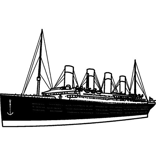 A8 'Titanic' Stempel (Unmontiert) (RS00036851) von Azeeda