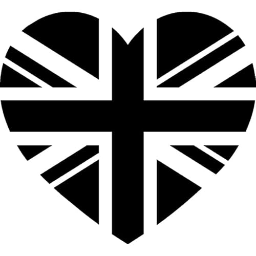 Azeeda A8 'Union Jack-Herz' Stempel (Unmontiert) (RS00047828) von Azeeda