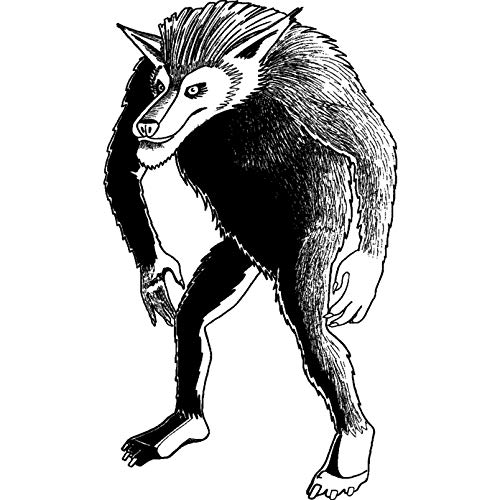 A8 'Werwolf' Stempel (Unmontiert) (RS00017815) von Azeeda