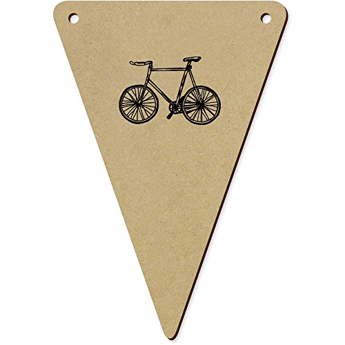 Azeeda 5 x 140mm 'Fahrrad' Wimpelkette/Girlande (BN00017605) von Azeeda