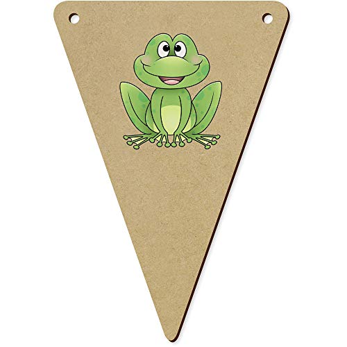 5 x 140mm 'Glücklicher Frosch' Wimpelkette/Girlande (BN00067404) von Azeeda