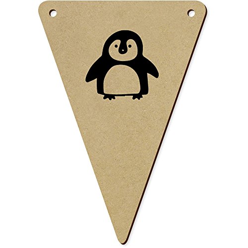 Azeeda 5 x 140mm 'Niedlicher Pinguin' Wimpelkette/Girlande (BN00039360) von Azeeda