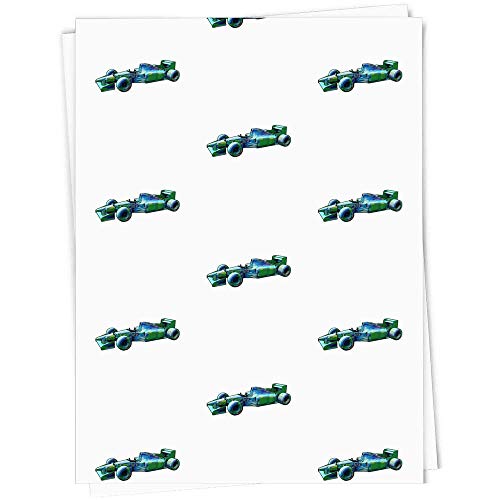 5 x A1 'F1 Rennwagen' Geschenkverpackung/Papierrolle (GI00012610) von Azeeda