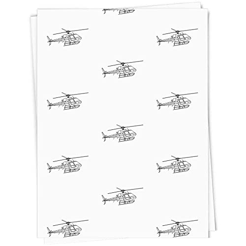 A1 'Hubschrauber' Geschenkverpackung/Papierpapierblatt (GI00069181) von Azeeda