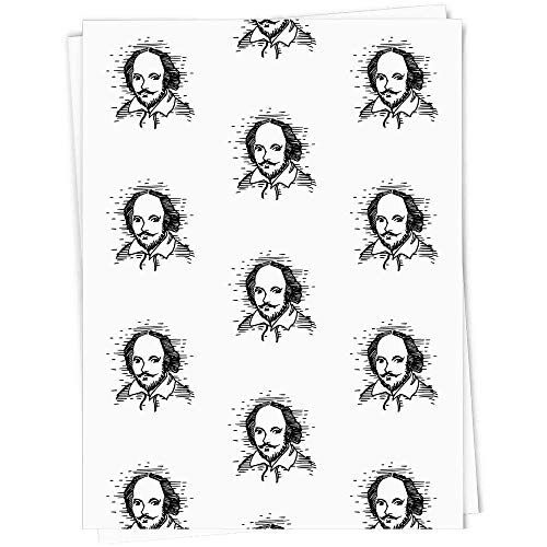 Azeeda A1 'William Shakespeare' Geschenkverpackung/Papierpapierblatt (GI00020751) von Azeeda