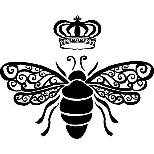 A7 'Bienenkönigin' Stempel (Unmontiert) (RS00005024) von Azeeda