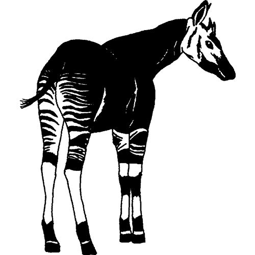 Azeeda A8 'Okapi' Stempel (Unmontiert) (RS00024363) von Azeeda