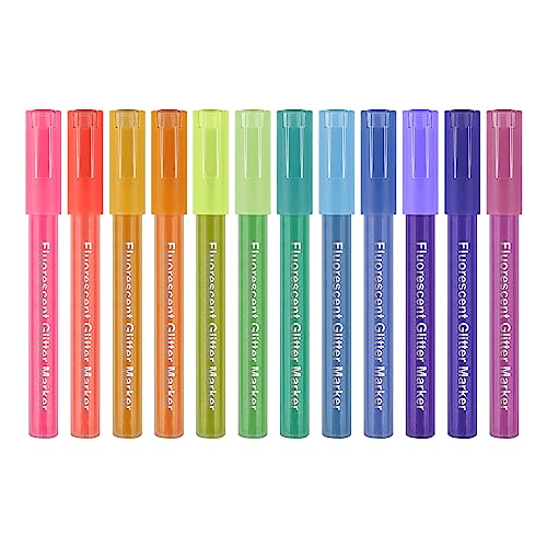 12er Pack Verschiedene Textmarker Marker Fluoreszierende Farben Zeichenstifte Zum Zeichnen Und Skizzieren Von Hand Zum Beschriften Und Illustrieren von Azxcvbnm