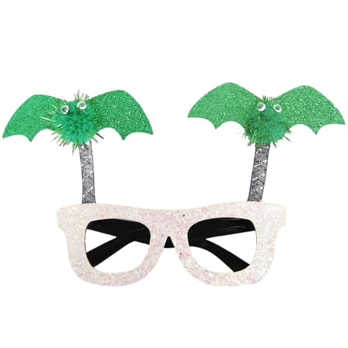 Azxcvbnm Fledermausflügel Halloween Brille Spoof Brille Cosplay Party Kostüm Brillenrahmen Erwachsene Kind Festival Brillen von Azxcvbnm