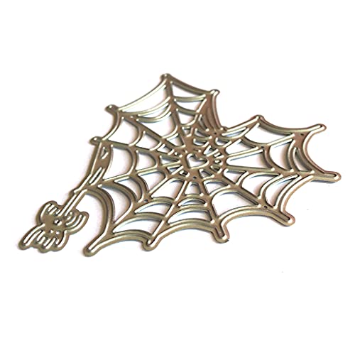 Azxcvbnm Halloween Herz Spinnennetz Metall Stanzformen Schablone Scrapbooking Album Papier Karte Vorlage Form Prägung von Azxcvbnm