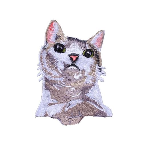 Dekorative Katzen Stoffflächen Halloween Kostüm Patches Stickereien Für Kreative Kleidungsideen von Azxcvbnm