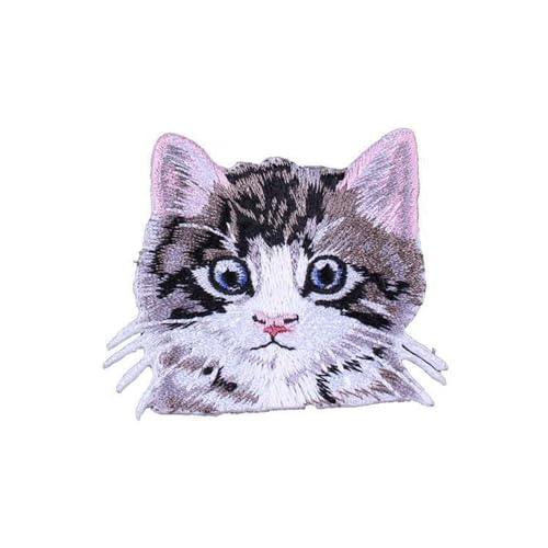 Dekorative Katzen Stoffflächen Halloween Kostüm Patches Stickereien Für Kreative Kleidungsideen von Azxcvbnm