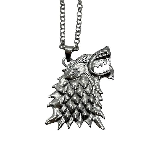 Wolf Der Game Thron Haus Stark Anhänger Siegel Winter Is Coming Wolf Magie Cosplay Geschenkidee von B.a.u.q.o.o.