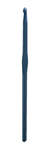 Häkelnadel Aluminium Hakeln blau 15 cm Größe 2,5 mm (1251) von B2Q