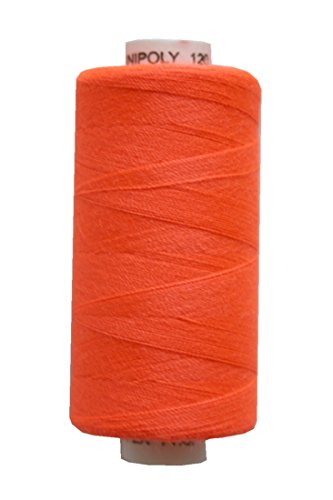 Nähmaschinen Nähgarn 500 m Polyester UNIPOLY 14x2 orange (0215) von B2Q