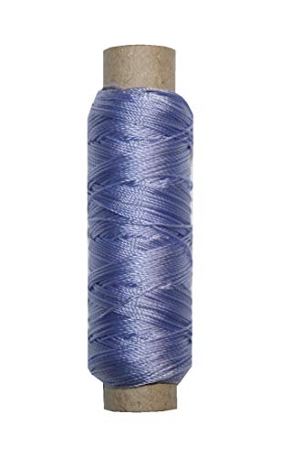 Sattlergarn Zwirn 14x2x3 Polyester 50 m Flieder Ø 0,3mm (0015) von B2Q