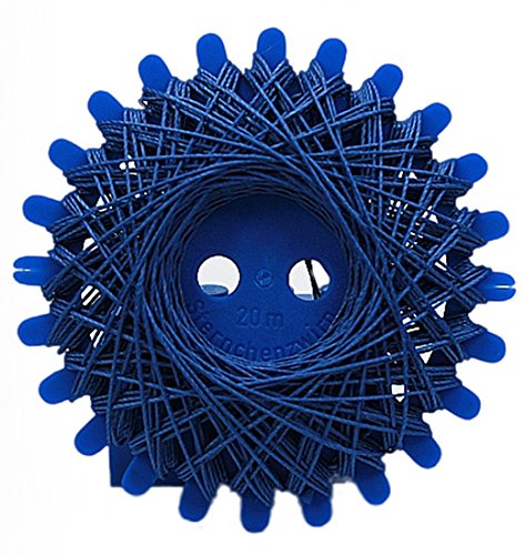 Sternzwirn Baumwolle 2 Stück je 20 m hellblau (0010) von B2Q