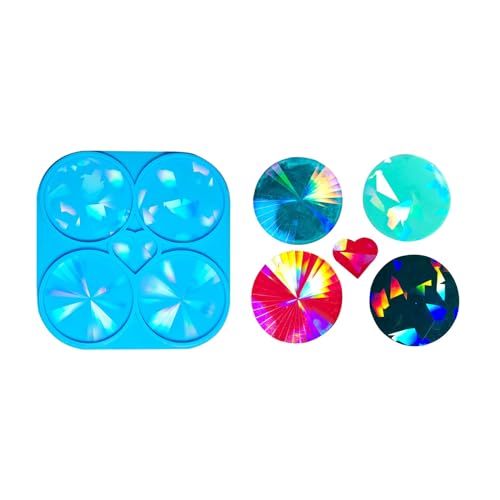 4 Löcher Holographische Harz Form Runde Form Formen Harzgussguss Form Silikonformen Für Tassenpolster 4 Löcher Holographische Harz Form Runde Form Formen Harzgussguss Form Silikonformen Für Tassenpolster von BABYVIVA
