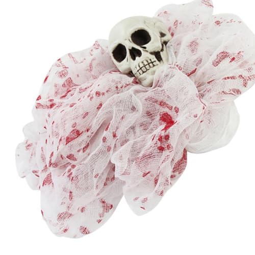 BABYVIVA Gruseliges Blut Druck Gaze Tuch Halloween Tischdecke Dekoration Für Heimschulen Veranstaltungen Halloween Setups Tischdecke von BABYVIVA