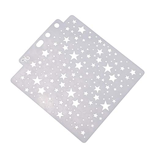 BABYVIVA Star Template Painting Scrapbooking Embossing Stamping Album von BABYVIVA