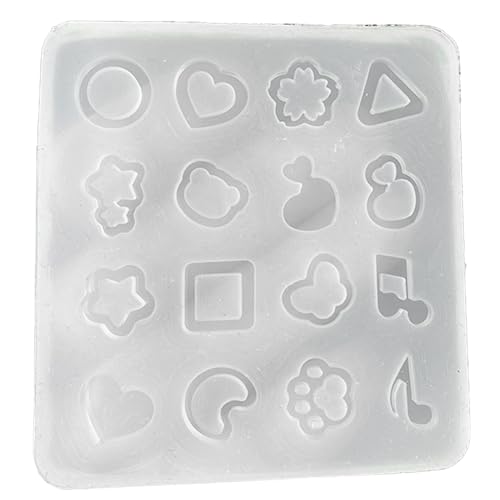 Miniaturharzform Liebe Herzverzier Schlüsselkettenform DIYS Anhänger Schmuck Epoxidharz Crafting Formen Dekorationen von BABYVIVA