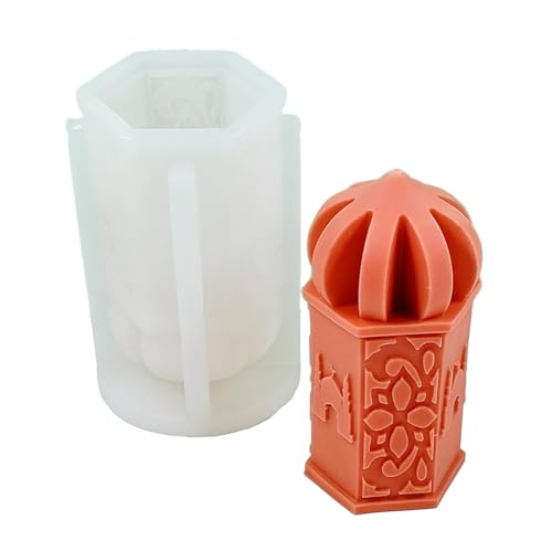 Silikonform für Moschee-Statuen, Eid-Muslime, für Seife, Schreibtisch, Ornament, Fondant, Kuchenformen, Silikonformen für Harz von BABYVIVA