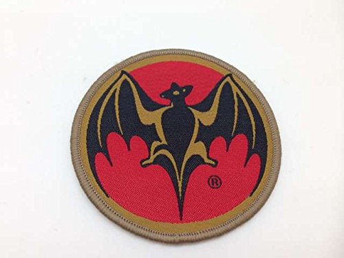 BACARDI Aufnäher - rund 7 cm Patch Aufbügler von BACARDI