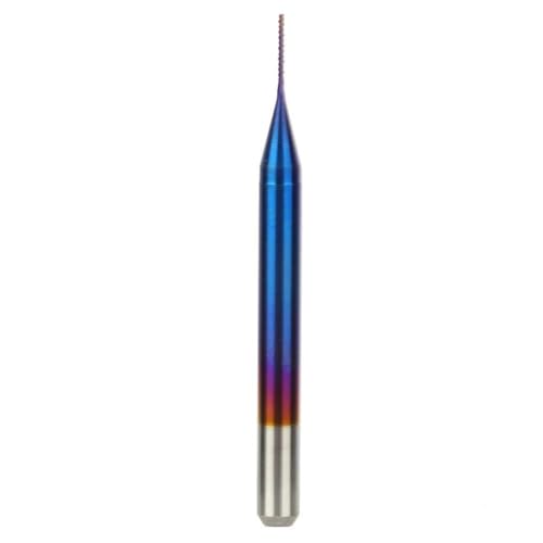BAFOVY Blaubeschichtete Endmühle, 10-pcs-Wolfram-Vergaser-Frässchneiderset, Ultrafeinkörniger Carbid, Ordentliche Plattenkante, Saubere Oberfläche, CNC-Austausch für die PCB-Gravurmaschine mit BAFOVY Blaubeschichtete Endmühle, 10-pcs-Wolfram-Vergaser-Frässchneiderset, Ultrafeinkörniger Carbid, Ordentliche Plattenkante, Saubere Oberfläche, CNC-Austausch für die PCB-Gravurmaschine mit von BAFOVY