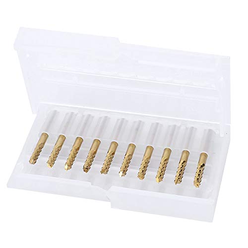 BAFOVY Carbid-Endmühle, Schneidwerkzeug, Fräser, 1/8 '', Ideal für Leiterplatten Metallkunststoff Holz FR-4 CEM-3-Gravur, Set von 10 Endmühlen 3,175 Mm Schaftdurchmesser, Premium, Premium BAFOVY Carbid-Endmühle, Schneidwerkzeug, Fräser, 1/8 '', Ideal für Leiterplatten Metallkunststoff Holz FR-4 CEM-3-Gravur, Set von 10 Endmühlen 3,175 Mm Schaftdurchmesser, Premium, Premium von BAFOVY