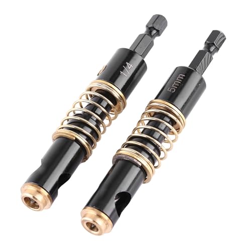 BAFOVY Scharnierbohrer, Selbst Zentrierende Scharnierbohrmaschine, Scharnier-Mitte-Bit, Messingspitze für Tischler und Holzbearbeitungsindustrie, 5 Mm und 1/4 '' Bohrer, Weastresistente und (2 BAFOVY Scharnierbohrer, Selbst Zentrierende Scharnierbohrmaschine, Scharnier-Mitte-Bit, Messingspitze für Tischler und Holzbearbeitungsindustrie, 5 Mm und 1/4 '' Bohrer, Weastresistente und (2 von BAFOVY
