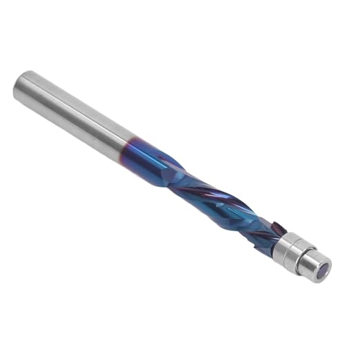 Carbide 1/4 Schaftverkleidung Bit Bündel Trimmbit mit 1/4 Zoll Schaft, Spiral Down Cut Router Bit für Holzbearbeitungsfräsen Carbide 1/4 Schaftverkleidung Bit Bündel Trimmbit mit 1/4 Zoll Schaft, Spiral Down Cut Router Bit für Holzbearbeitungsfräsen von BAFOVY