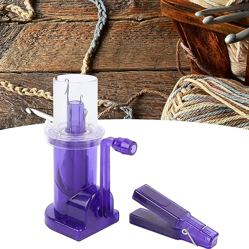 Veregen Strickmaschine, Leichter Tragbarer Manueller Spulenmesser für -Handwerksormente, Leicht zu Bedienend, aus Starkem Kunststoff, Spiralschleife, Fischschwanzknopfknoten Veregen Strickmaschine, Leichter Tragbarer Manueller Spulenmesser für -Handwerksormente, Leicht zu Bedienend, aus Starkem Kunststoff, Spiralschleife, Fischschwanzknopfknoten von BAFOVY