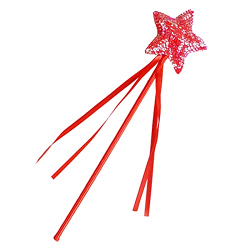 BAHJKASD Star Pailletten Stick Prinzessin Cosplay Requisiten Handheld Stern Pailletten Zauberstab Supplies Haushalt für Geburtstag Hochzeit Party von BAHJKASD