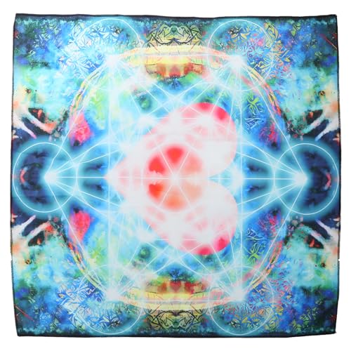 BAHJKASD Weissagungen Karten Tischdecke Tapisserie Metatron Herz Tarot Tischdecke Astrologys Hexerei Deck Tuch Wand von BAHJKASD