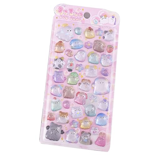 Cartoon 3D Animal Aufkleber Zum Dekorieren Von Planer Phone Case Scrapbooking Verzierung Motivationsaufkleber Für Lehrer von BAHJKASD