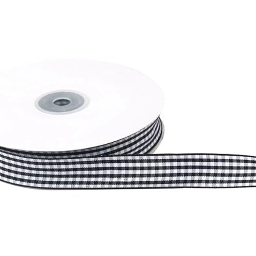 Gingham Ribbon Geschenkbänder Dekorative Bänder Karierte Band Für Geschenkverpackung Hochzeits Geburtstagsfeier Dekorationen von BAHJKASD