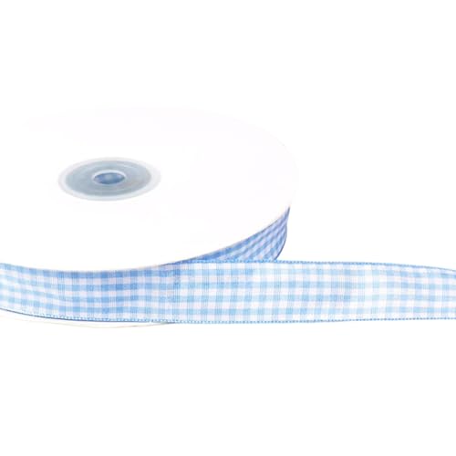 Gingham Ribbon Geschenkbänder Dekorative Bänder Karierte Band Für Geschenkverpackung Hochzeits Geburtstagsfeier Dekorationen von BAHJKASD