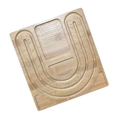 Holzperlen Schmuck Designing Board Creative Perlen Display Board Praktische Perlenmatten Tabletts Für Schmuckverarbeitung von BAHJKASD