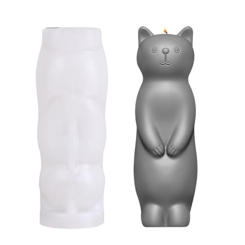 Tierkatzen Figur Silikonformen Für Kerze Home Dekoration Gips Silikonform Epoxidharz Silikonformen von BAHJKASD